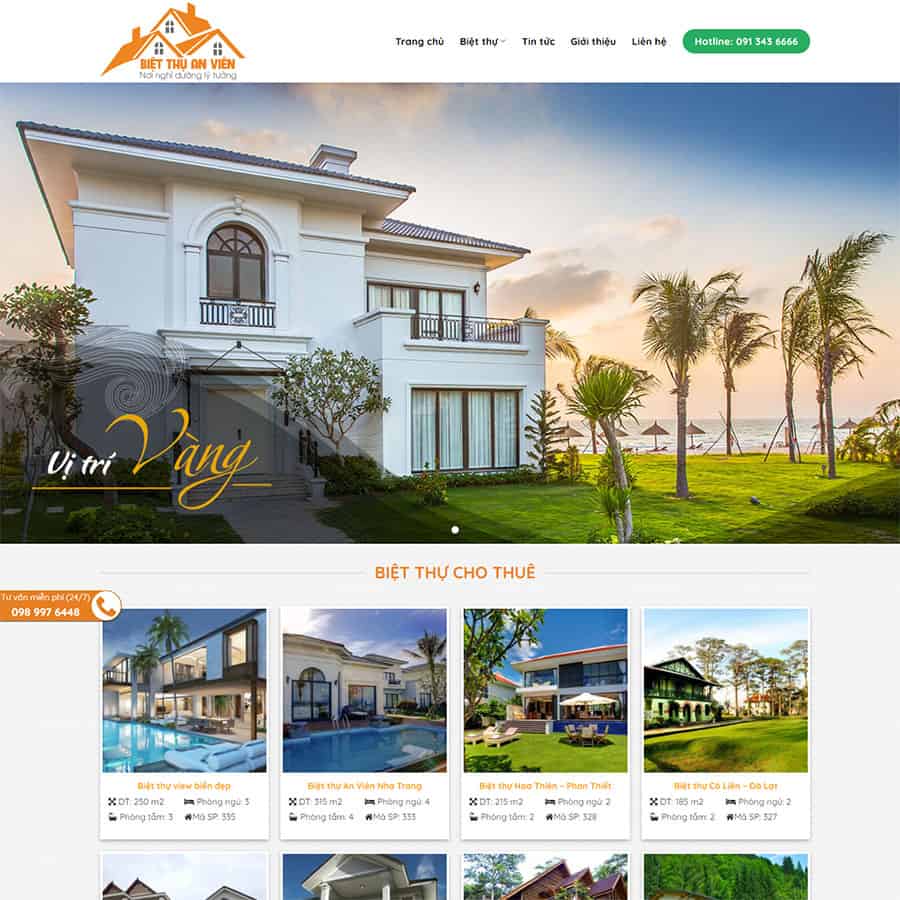 Website bất động sản